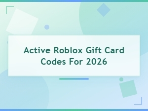 Active Roblox Gift Card Codes for 2026 – Free Redeem Codes List